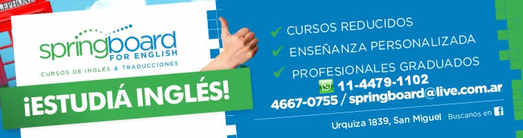 Spring Board, cursos de ingles