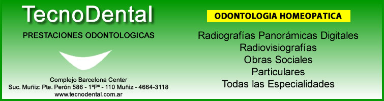 Tecnodental, Prestaciones Odontol&oacute;gicas