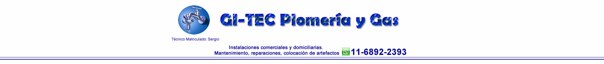 Gi-Tec Plomería y Gas