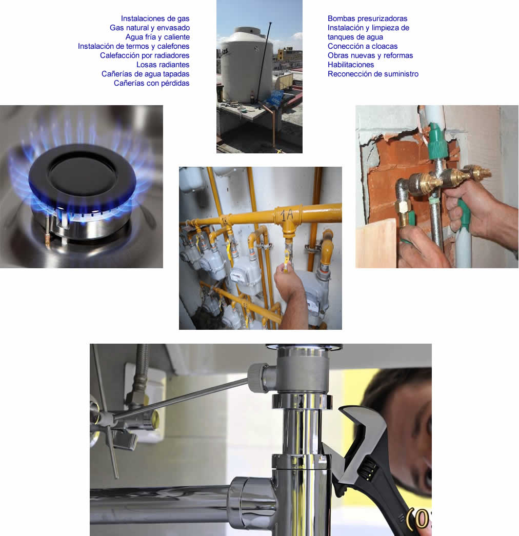Gi-Tec Plomeria y Gas, gasistas, plomeros